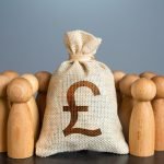 People Figures Stand Around British Pound Sterling BT3UDVX Scaled 1 150x150